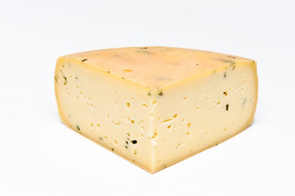 Hindelanger Sennerkäse mit Kräutern und Knoblauch