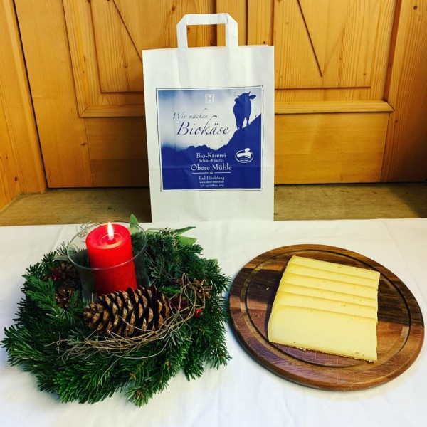 Raclette-Käse in Scheiben